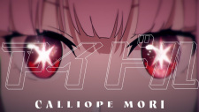 Poster Anime Idol (Mori Calliope Cover)