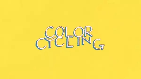 Poster Anime: Color Cycling