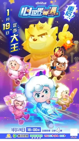 Gambar Anime: Xi Yangyang Yu Hui Tailang: Xin Shijie Qiyu