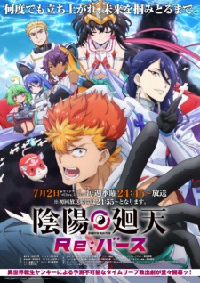 Poster Anime Onmyou Kaiten Re:Birth