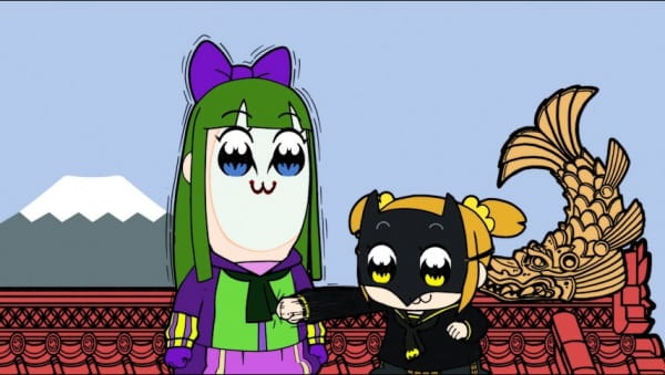 Anime image: Ninja Batman x Poputepipikku Kindan no Collab CM