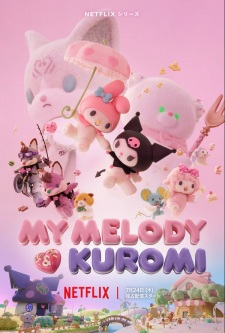 Poster Anime My Melody & Kuromi