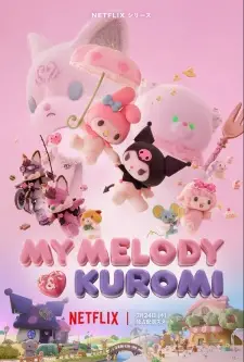 Gambar Anime My Melody & Kuromi