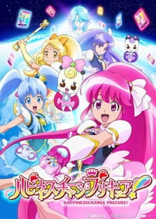 Poster Anime Happiness Charge Precure!