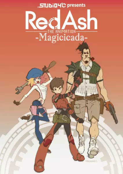 Poster Anime: Red Ash: Gearworld