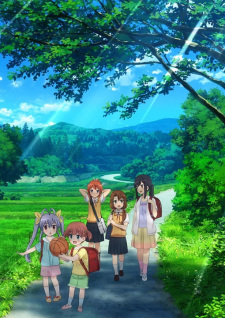Poster Anime Non Non Biyori Nonstop: Bukatsu wo Ganbatta
