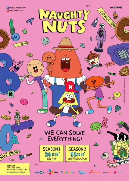 Poster Anime: Naughty Nuts
