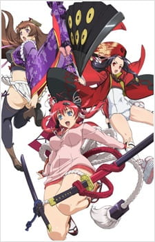 Poster Anime Hyakka Ryouran: Samurai Girls Specials