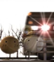 Poster Anime Kakomareta Sekai