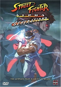 Poster Anime Street Fighter Alpha: Generations