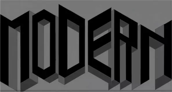 Poster Anime: Modern