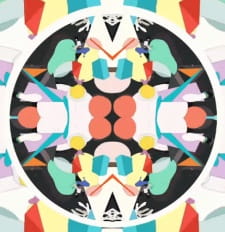 Poster Anime One and Three Four