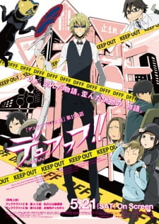 Poster Anime Durarara!!x2 Ketsu: Dufufufu!!