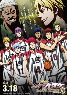 Poster Anime Kuroko no Basket Movie 4: Last Game