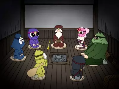 Poster Anime: Ninja Tamamaru