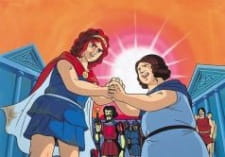 Poster Anime Hashire Melos