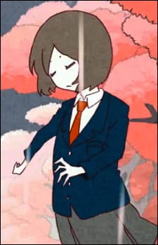 Poster Anime Mukougaoka Chisato wa Tada Mitsumeteita no Datta