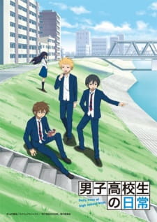 Poster Anime Danshi Koukousei no Nichijou