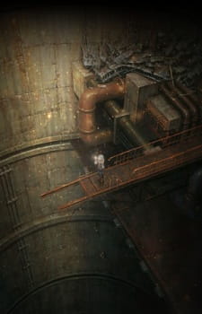 Poster Anime Sakasama no Patema: Beginning of the Day