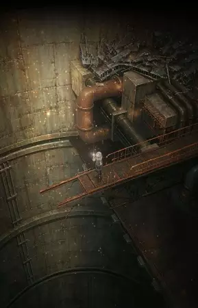 Poster Anime: Sakasama no Patema: Beginning of the Day