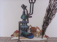 Poster Anime Ni-hiki no Sanma (1968)