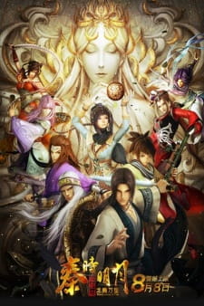 Poster Anime Qin Shi Mingyue 3D Movie: Longteng Wanli