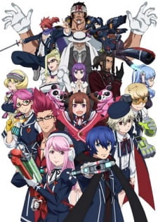 Poster Anime Gunslinger Stratos The Animation: Kikan/Kaze no Yukue