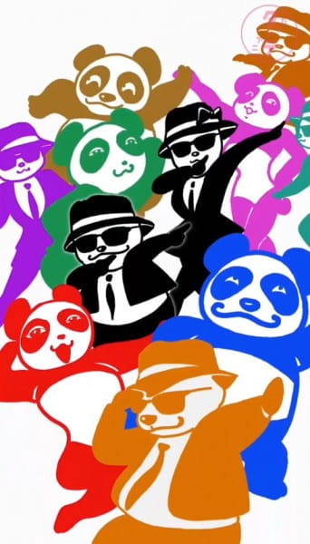 Gambar Anime: Panda no Blues