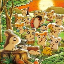 Poster Anime: Tottoko Hamtarou OVA 1: Hamtaro no Otanjoubi - Mama wo Tasunete Sanzen Techi Techi