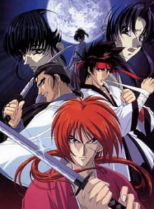 Poster Anime Rurouni Kenshin: Meiji Kenkaku Romantan - Ishinshishi e no Chinkonka
