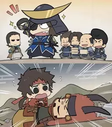 Gambar Anime: Sengoku Basara Movie: 4-koma Gekijou - Another Last Party