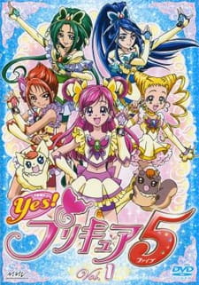 Poster Anime Yes! Precure 5