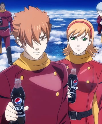 Anime image: Pepsi Nex x 009 Re:Cyborg