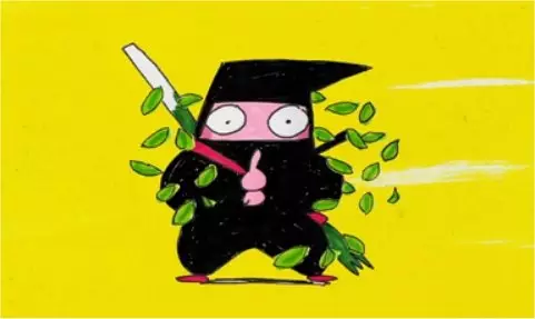 Poster Anime: Ninja Negizou