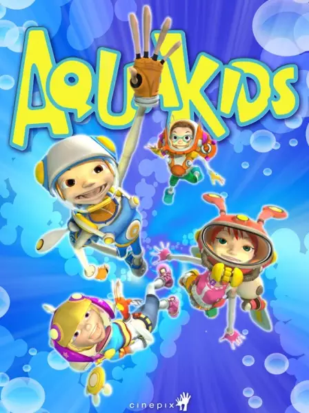 Poster Anime: Aqua Kids