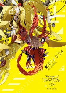 Poster Anime Digimon Adventure tri. 3: Kokuhaku