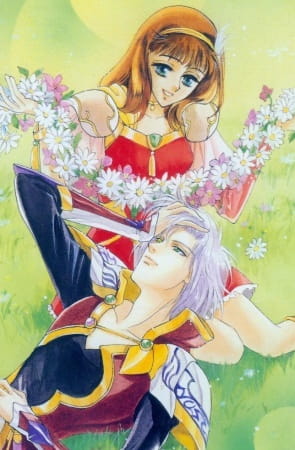 Poster Anime: Angelique: Shiroi Tsubasa no Memoire