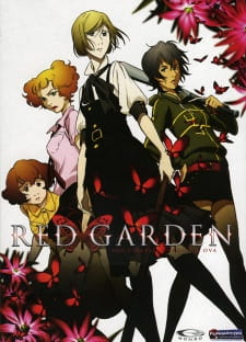 Poster Anime Red Garden