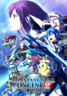 Poster Anime Phantasy Star Online 2 The Animation
