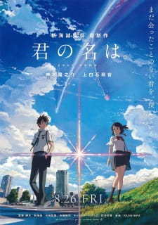 Poster Anime Kimi no Na wa.