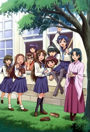 Poster Anime: Taishou Yakyuu Musume.