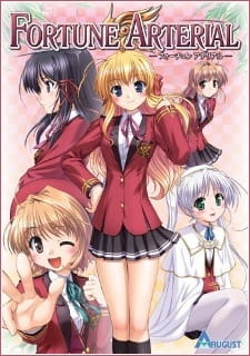 Poster Anime Fortune Arterial: Akai Yakusoku - Tadoritsuita Basho
