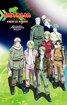 Poster Anime Hetalia Axis Powers Movie: Paint it, White