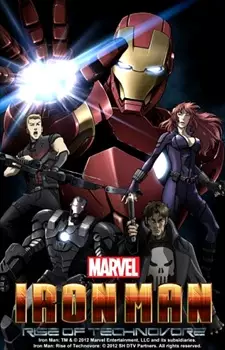 Gambar Anime Iron Man: Rise of Technovore