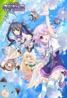 Poster Anime Choujigen Game Neptune The Animation