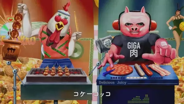 Gambar Anime: Tori vs. Buta: Buttobi Pizza Battle