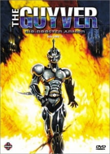 Poster Anime Kyoushoku Soukou Guyver (1989)