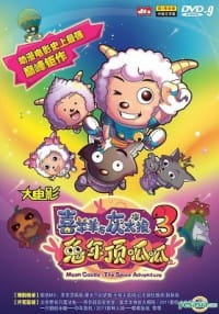 Anime Poster: Xi Yangyang Yu Hui Tailang: Tu Nian Ding Gua Gua