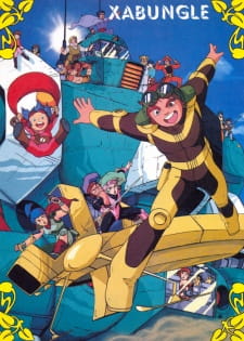 Poster Anime Sentou Mecha Xabungle