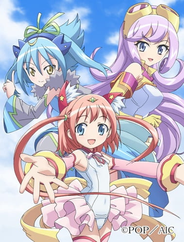 Anime Poster: Maji de Otaku na English! Ribbon-chan: Eigo de Tatakau Mahou Shoujo - The TV